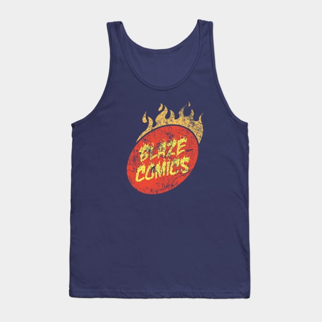 Blaze Comics Tank Top by MindsparkCreative